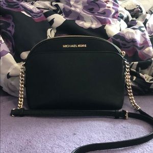 Michael kors black side bag